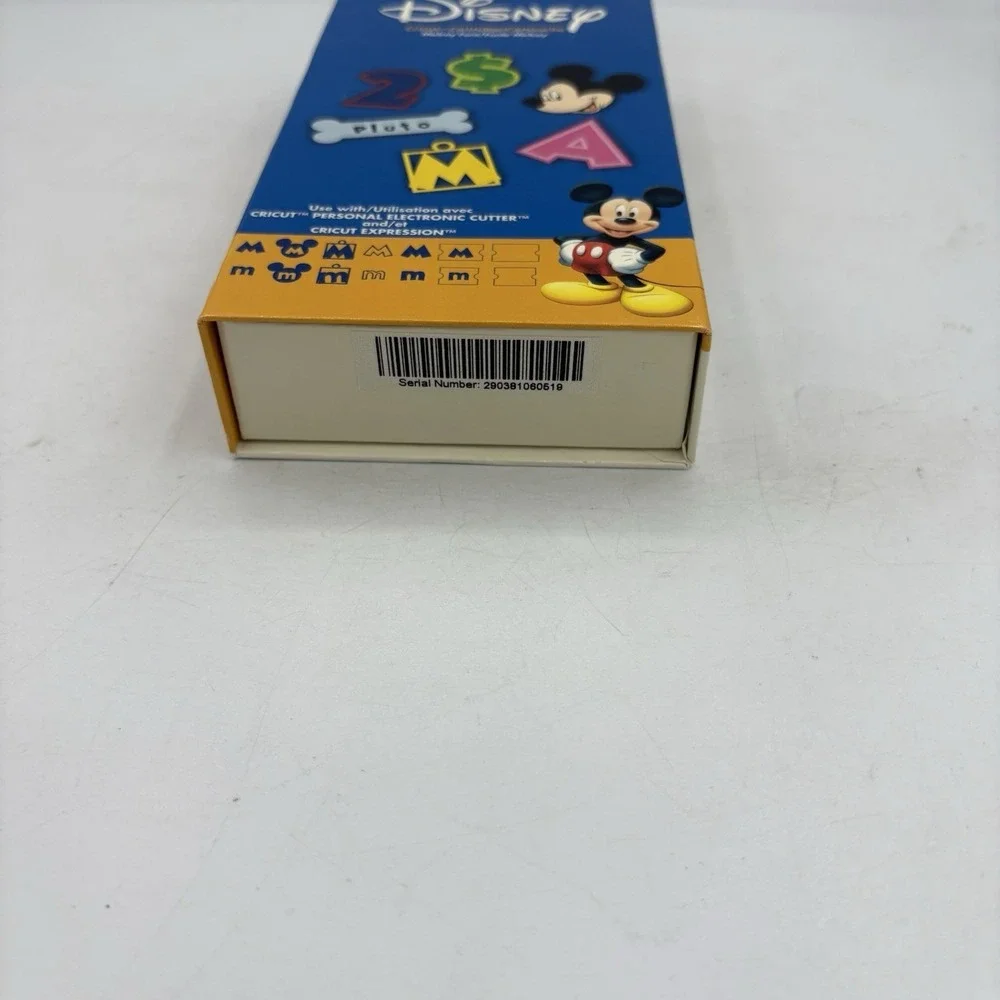 Provo Craft Cricut Cartridge Disney‎ Mickey Font 29-0381